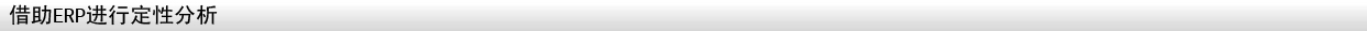 借助ERP進行定量分析 定量分析